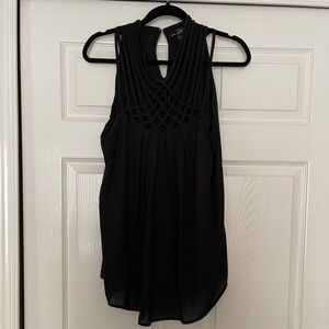 Black Dressy Tunic Top